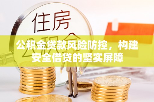 金普新区公积金贷款风险防控，构建安全借贷的坚实屏障