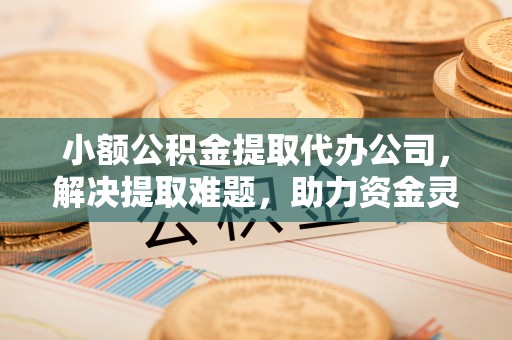 金普新区小额公积金提取代办公司，解决提取难题，助力资金灵活使用