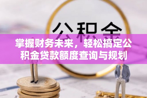 金普新区掌握财务未来，轻松搞定公积金贷款额度查询与规划