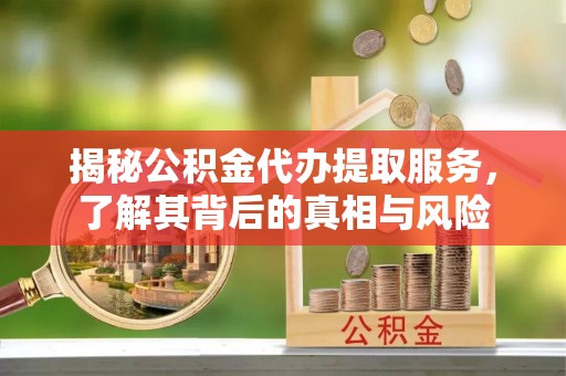 金普新区揭秘公积金代办提取服务，了解其背后的真相与风险