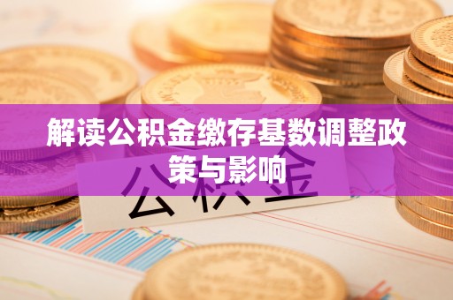 金普新区解读公积金缴存基数调整政策与影响