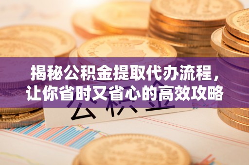 金普新区揭秘公积金提取代办流程，让你省时又省心的高效攻略