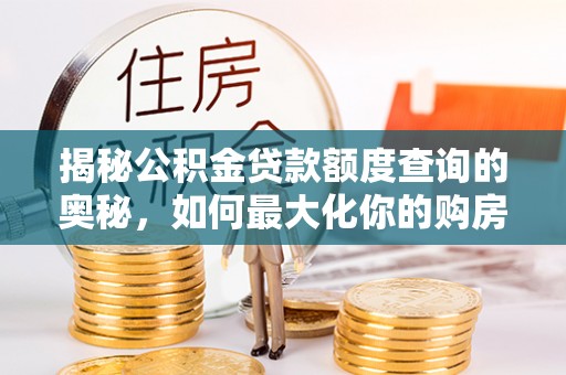 金普新区揭秘公积金贷款额度查询的奥秘，如何最大化你的购房资金
