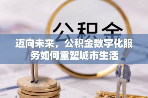 金普新区迈向未来，公积金数字化服务如何重塑城市生活