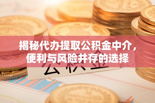 金普新区揭秘代办提取公积金中介，便利与风险并存的选择