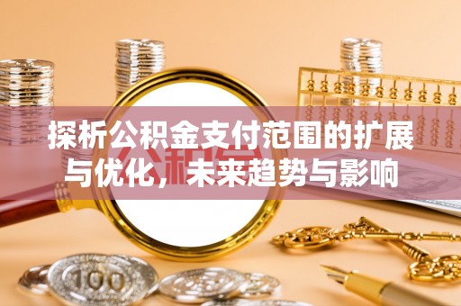 金普新区探析公积金支付范围的扩展与优化，未来趋势与影响