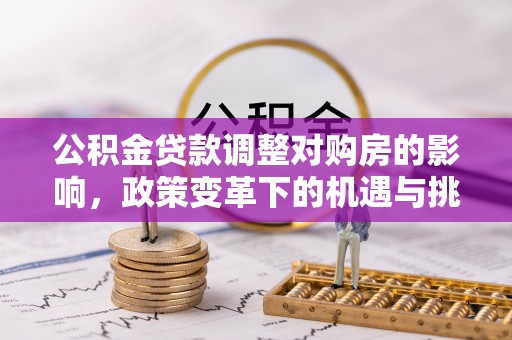 金普新区公积金贷款调整对购房的影响，政策变革下的机遇与挑战