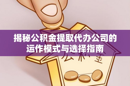 金普新区揭秘公积金提取代办公司的运作模式与选择指南