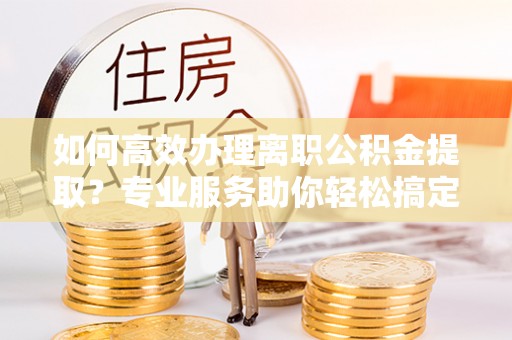 金普新区如何高效办理离职公积金提取？专业服务助你轻松搞定
