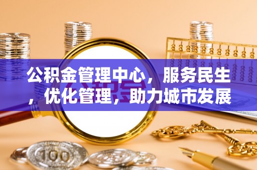 金普新区公积金管理中心，服务民生，优化管理，助力城市发展