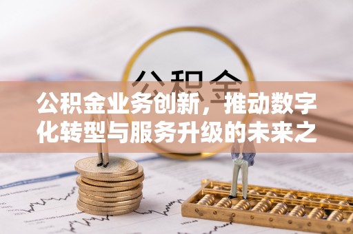 金普新区公积金业务创新，推动数字化转型与服务升级的未来之路