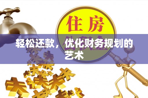 金普新区轻松还款，优化财务规划的艺术