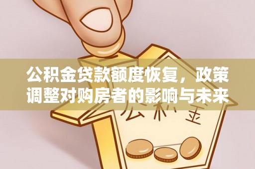 金普新区公积金贷款额度恢复，政策调整对购房者的影响与未来展望
