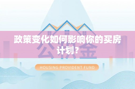 金普新区政策变化如何影响你的买房计划？