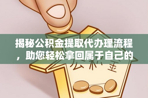 金普新区揭秘公积金提取代办理流程，助您轻松拿回属于自己的钱