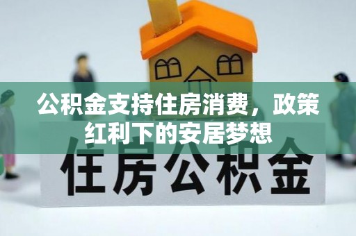 金普新区公积金支持住房消费，政策红利下的安居梦想