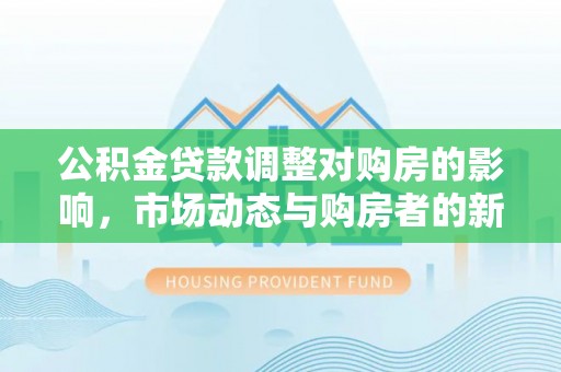 金普新区公积金贷款调整对购房的影响，市场动态与购房者的新选择