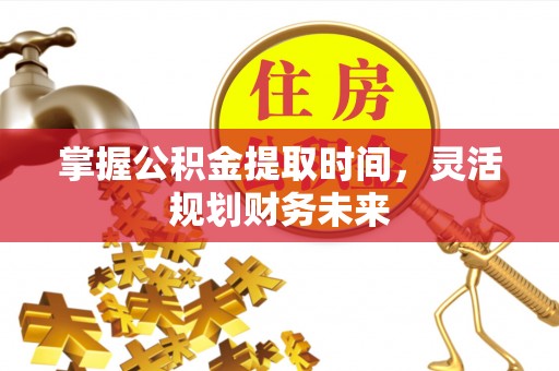 金普新区掌握公积金提取时间，灵活规划财务未来