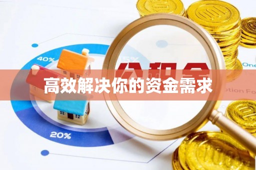 金普新区高效解决你的资金需求