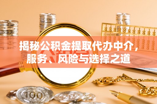 金普新区揭秘公积金提取代办中介，服务、风险与选择之道