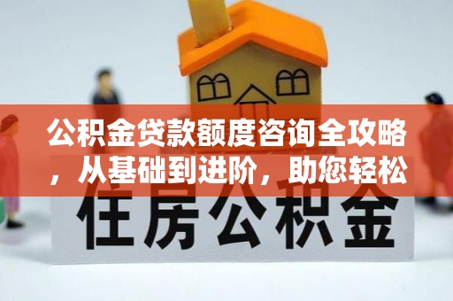 金普新区公积金贷款额度咨询全攻略，从基础到进阶，助您轻松掌握关键要点