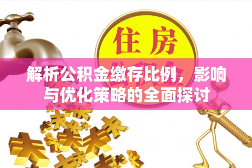 金普新区解析公积金缴存比例，影响与优化策略的全面探讨