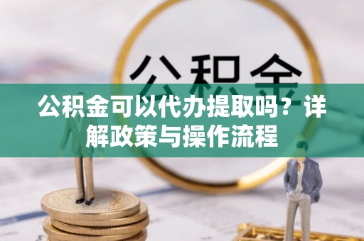 金普新区公积金可以代办提取吗？详解政策与操作流程