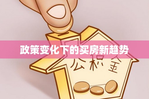 金普新区政策变化下的买房新趋势