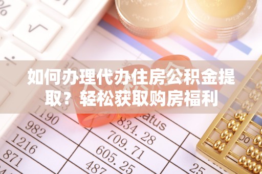 金普新区如何办理代办住房公积金提取？轻松获取购房福利
