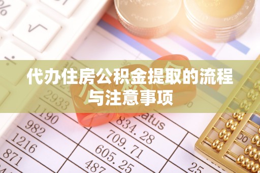 金普新区代办住房公积金提取的流程与注意事项