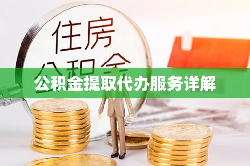 金普新区公积金提取代办服务详解