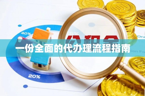 金普新区一份全面的代办理流程指南