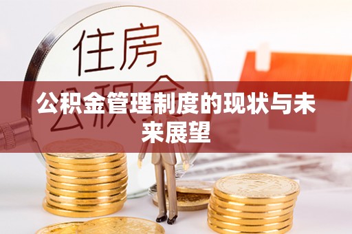 金普新区公积金管理制度的现状与未来展望